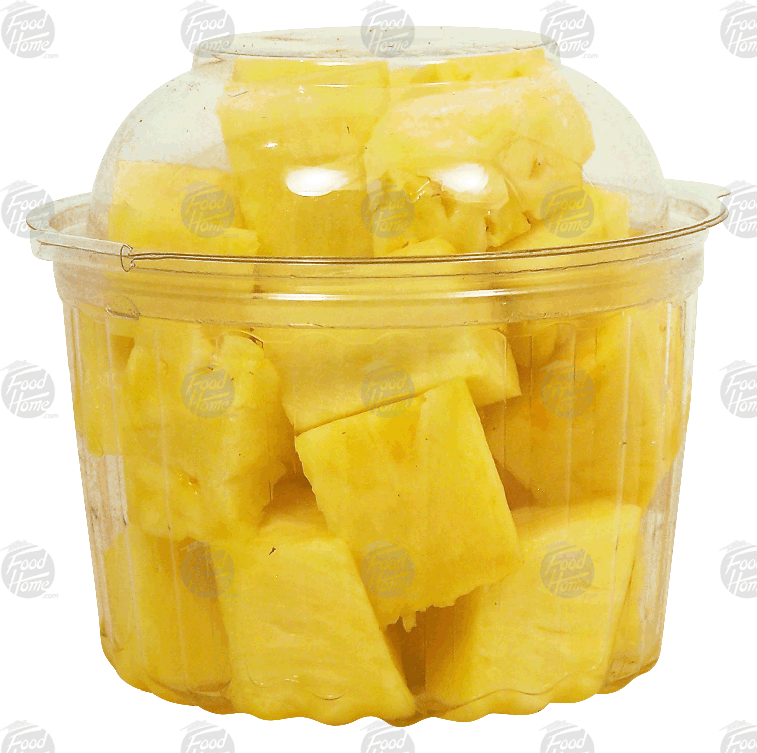 Value Center Market  pineapple, cut up Full-Size Picture